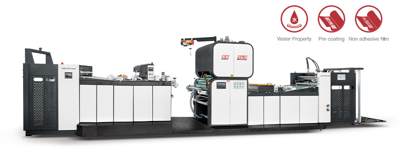 Automatic Chain Knife Laminating Machine (Water-Based, Pre-Coated Film, Non-Adhesive Film Multi-Purpose Machine)